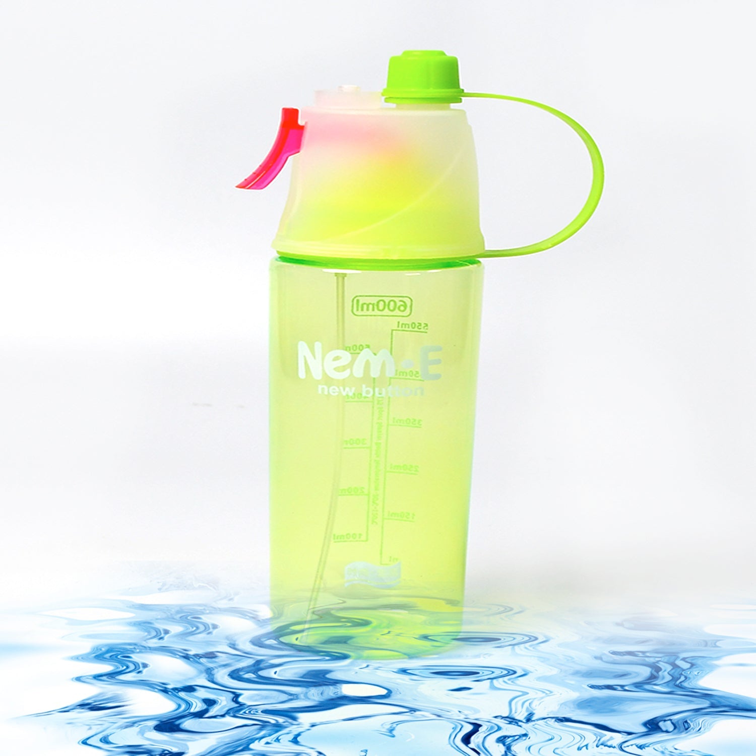 7451 Spray Water Bottle for Drinking Sports Water Bottle Cycling BPA Free 600ml for Gym Cycling Running Yoga Climbing Hiking Mountaineering DeoDap 7451 Spray Water Bottle for Drinking Sports Water Bottle Cycling BPA Free 600ml for Gym Cycling Running Yoga Climbing Hiking Mountaineering DeoDap